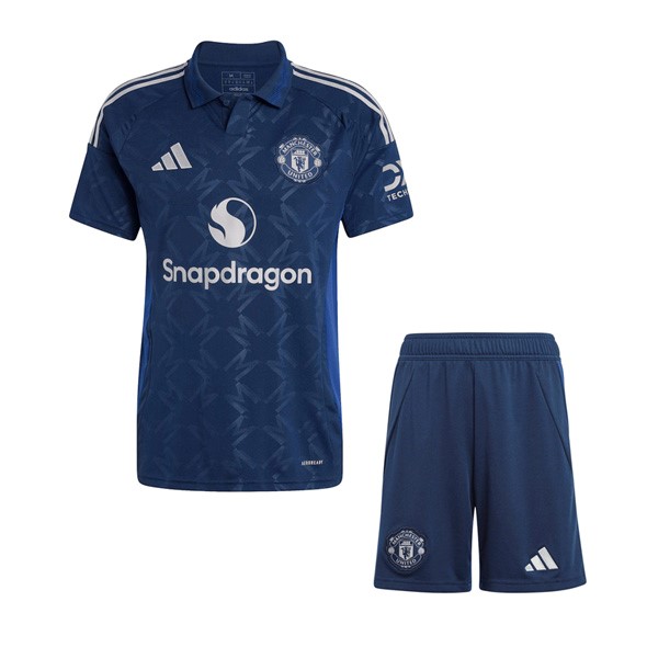 Camiseta Manchester United Replica Segunda Ropa Niño 2024/25